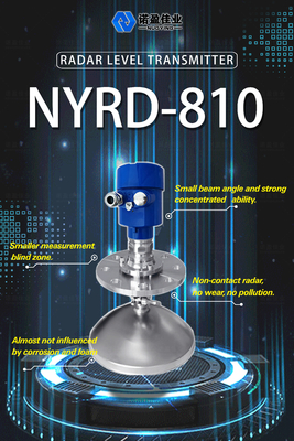 주문 26GHz NYRD-810 고주파 미터 파동 레이더 고체 레벨 센서 가이드 레이더 산 레벨 송신기 online manufacture