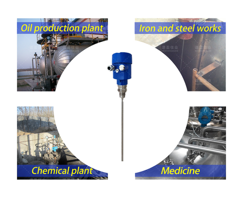 주문 1.8GHz NYRD-702 공장 직판 고정도 유도파 레이더 레벨 미터 송신기 4-20mA 출력 online manufacture