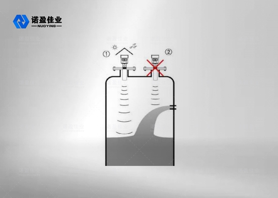 좋은 가격 4-20mA NUOYING 26GHz NYRD805 연료유 탱크 레이더 레벨 센서 송신기 측정 온라인으로