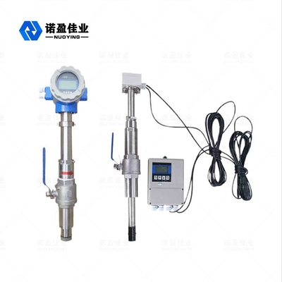 Good price SS316 전극 물질 삽입 유형 폐기물 물 자기 흐름 측정기 전동 플러그인 전자기 흐름 측정기 온라인으로