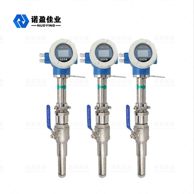 Good price SS316 전극 물질 삽입 유형 폐기물 물 자기 흐름 측정기 전동 플러그인 전자기 흐름 측정기 온라인으로