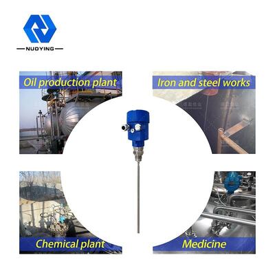 좋은 가격 낮은 유전 상수 액체 6M 범위용 NYRD-702 웨이브 레이더 레벨 미터 송신기 온라인으로