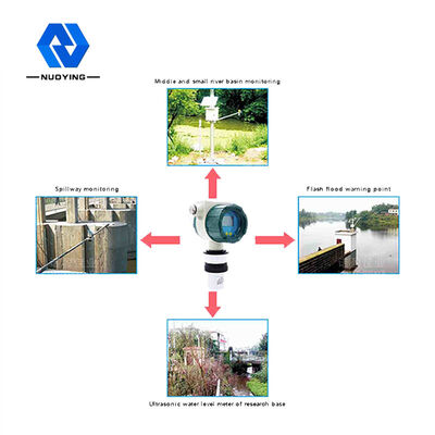 좋은 가격 NYCSUL - 측정하는 503  PTFE IP68 초음파 준위 전송기 액체 슬러리 고체들 온라인으로