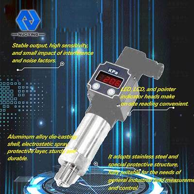 좋은 가격 스레드 24VDC NP-93420-IX와 연결된 디지털 디스플레이 압력 센서 송신기 온라인으로