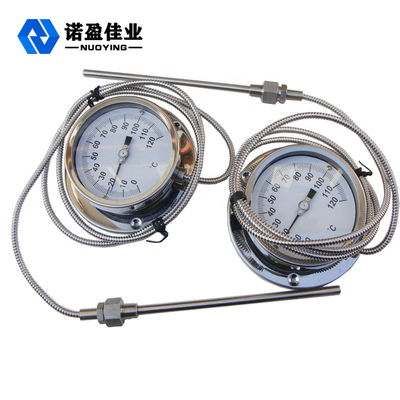 Good price 60mm 다이얼 바이메탈 온도 게이지 1.5 정확도 SS304 0-150도 온라인으로