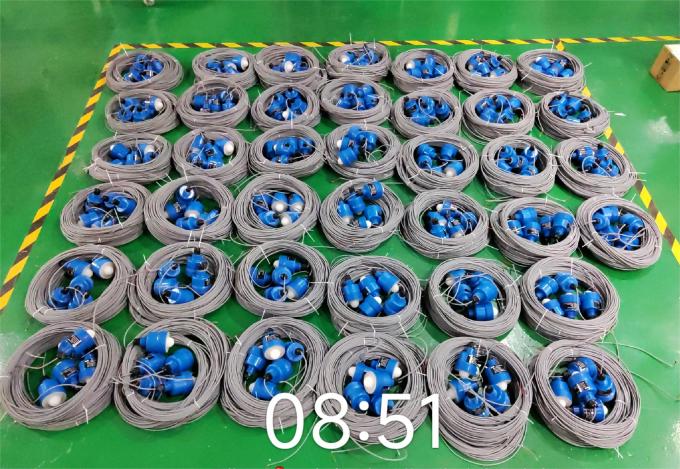 밀리미터 파동 기술로 80GHz 레이더 레벨 센서, RS485 물 레이더 레벨 센서 송신기 측정 1