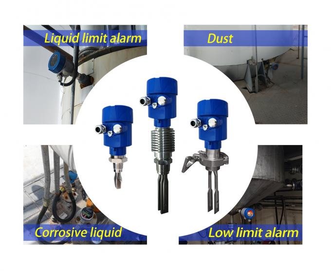 특정 액체 레벨 요구 사항 및 애플리케이션을 위한 사용자 정의 가능한 튜닝 포크 레벨 스위치 3