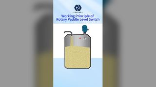 회전식 패들 레벨 스위치 안정적인 재료 감지